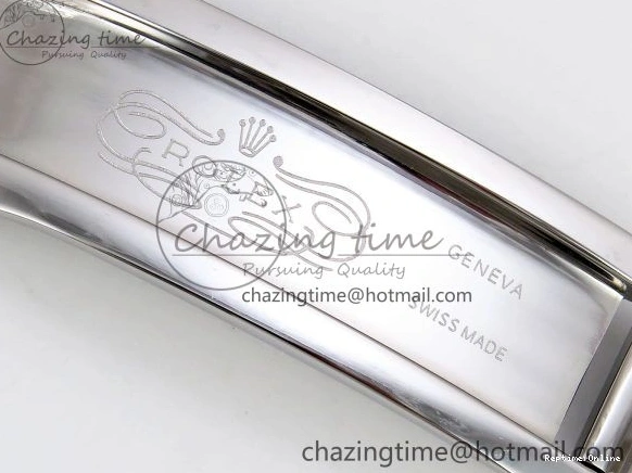 0213 Classic DayDate 40 SS JDF 904L Steel Black Roman Dial on President Bracelet VR3255 V3 (Gain Weight) 1434